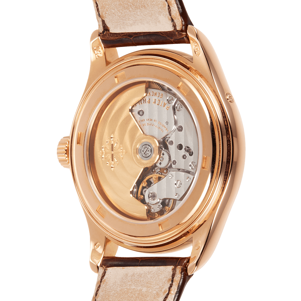 Patek Philippe Complications Annual Calendar Rose Gold Black Dial