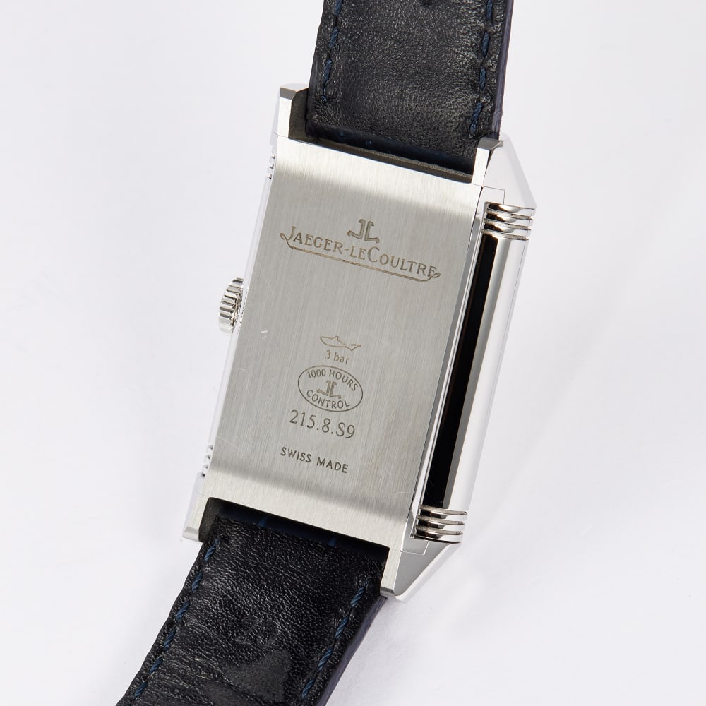 ルーク Jaeger-LeCoultre Reverso Classic Large Duoface Steel Silver Dial