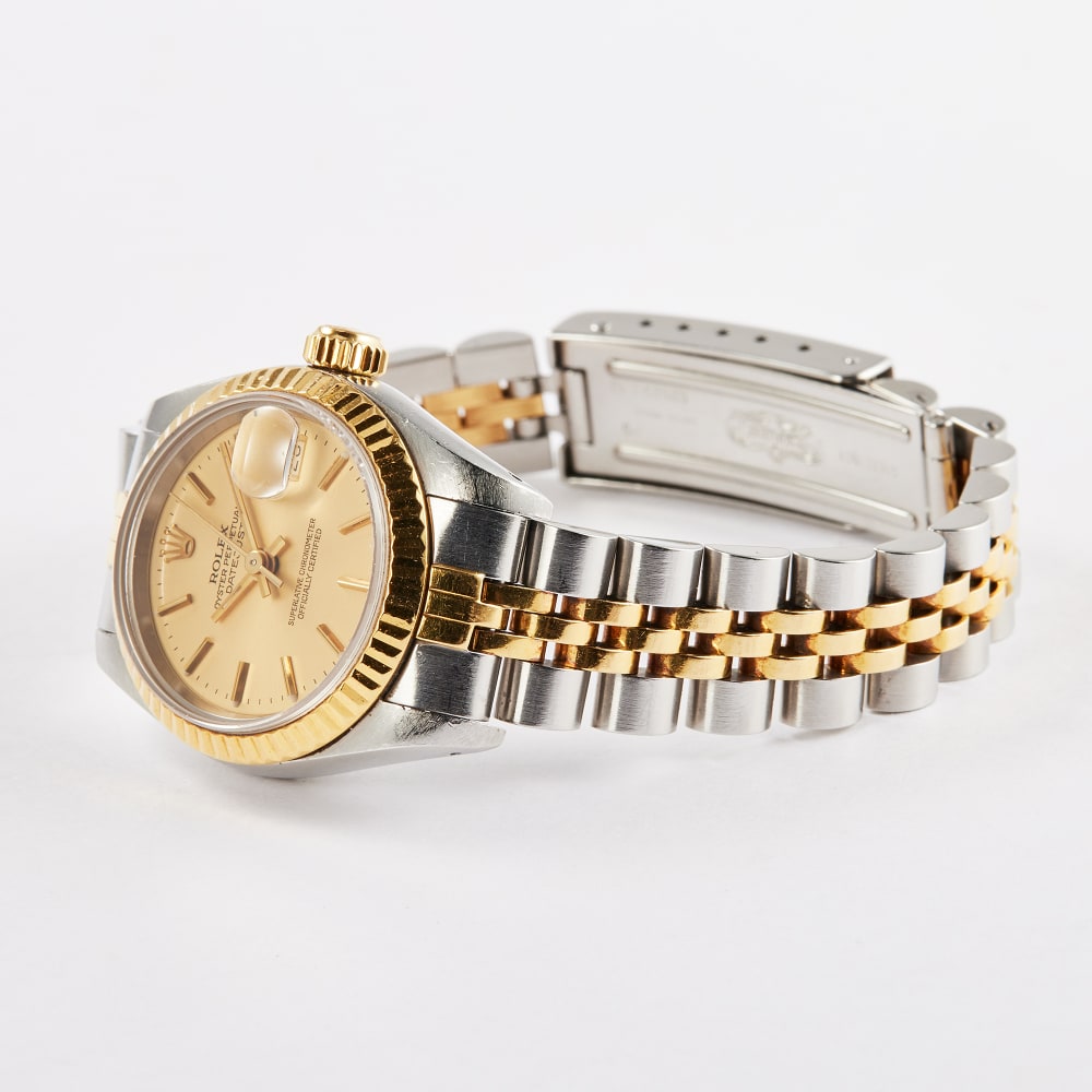 【純正品】ROLEX Datejust ゴールドダイヤル　69173 28mm Rolex Stainless Steel and 18k Yellow Gold Women's Datejust