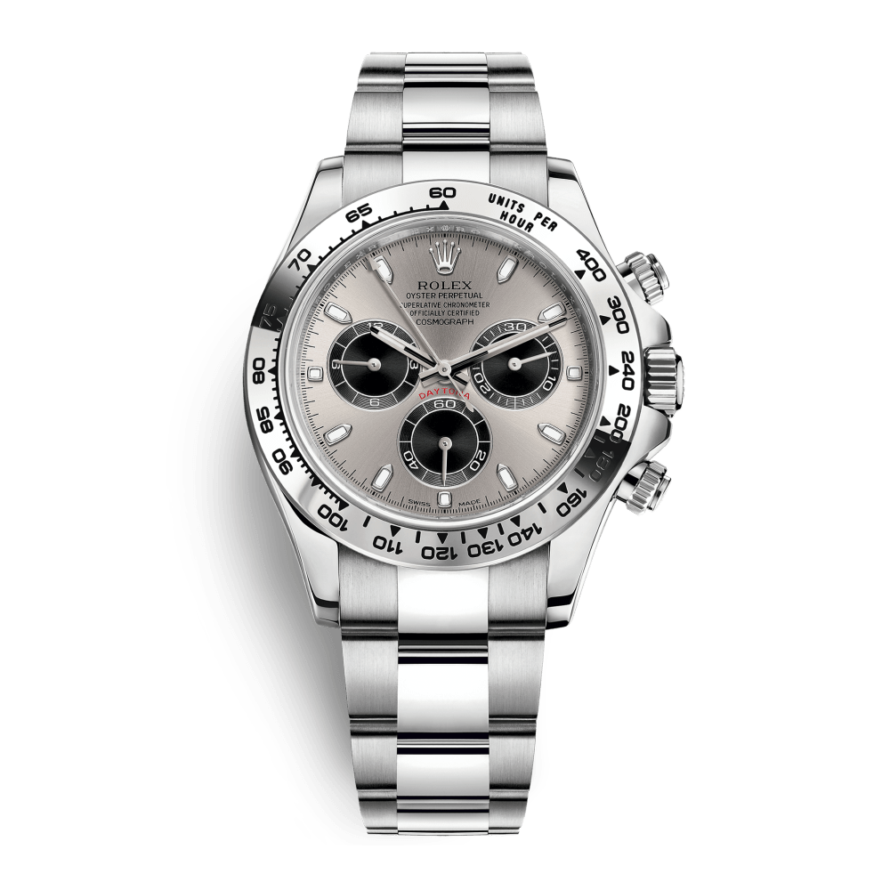 Rolex Daytona White Gold Silver Dial 40mm 116509-0072 - Make
