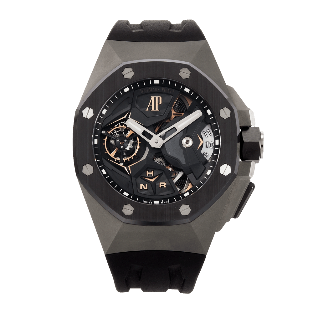 Tourbillon Audemars Piguet Ceramic Skeleton Black Ceramic Royal