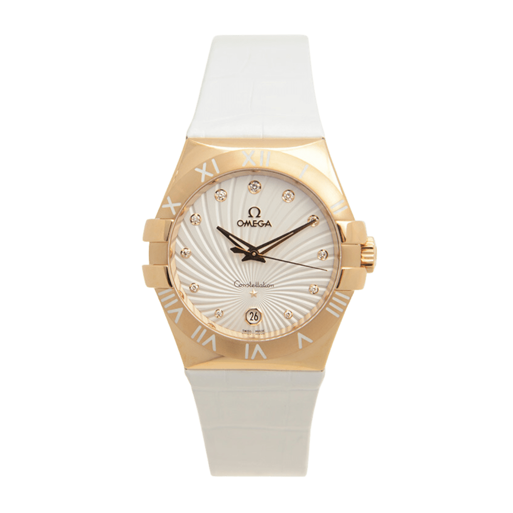 OMEGA Constellation ゴールド シルバー Omega Constellation 35 123.20 Silver Dial, Stainless Steel, 35.0