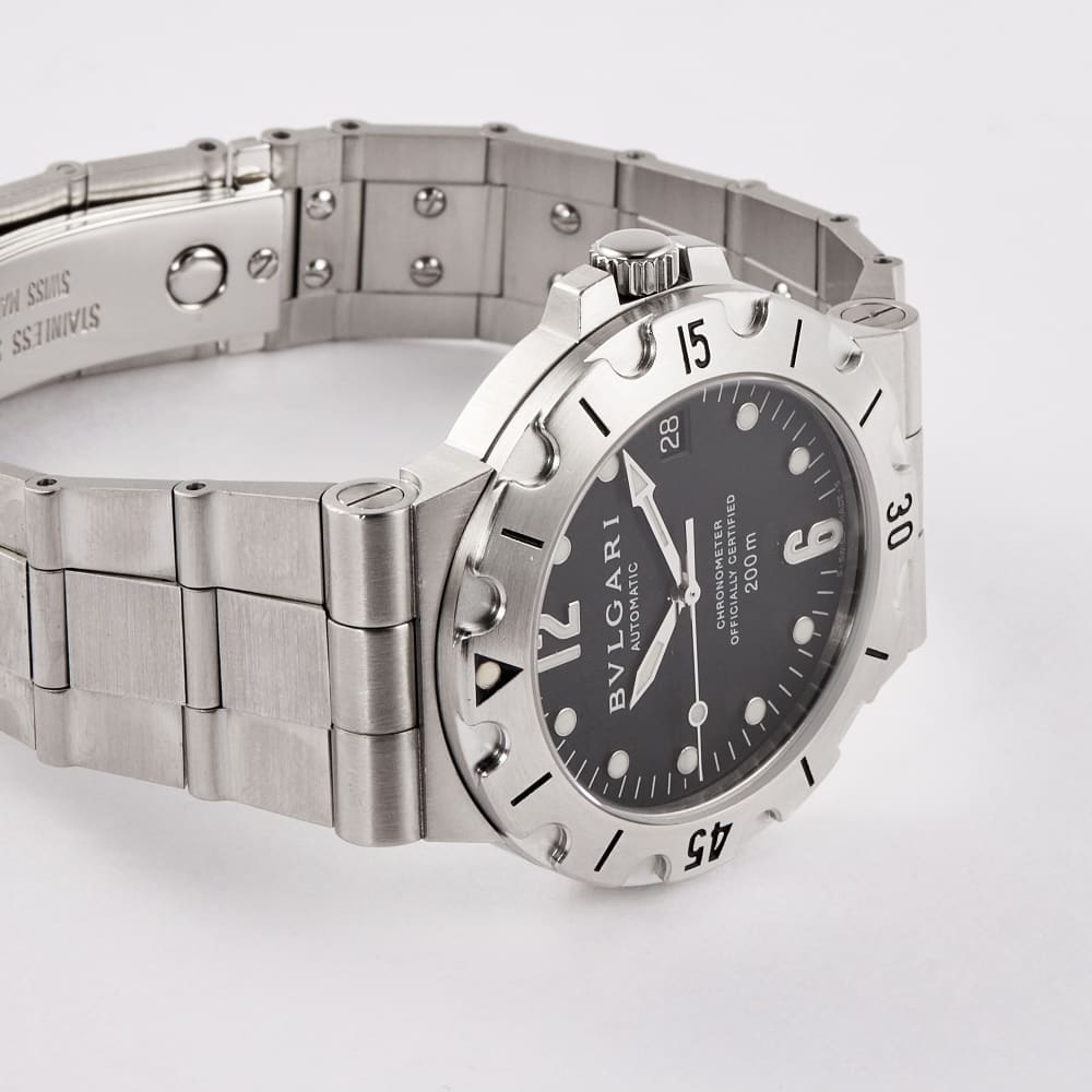 Bulgari Diagono Scuba Steel Black Dial 41mm 102323 - Make an offer