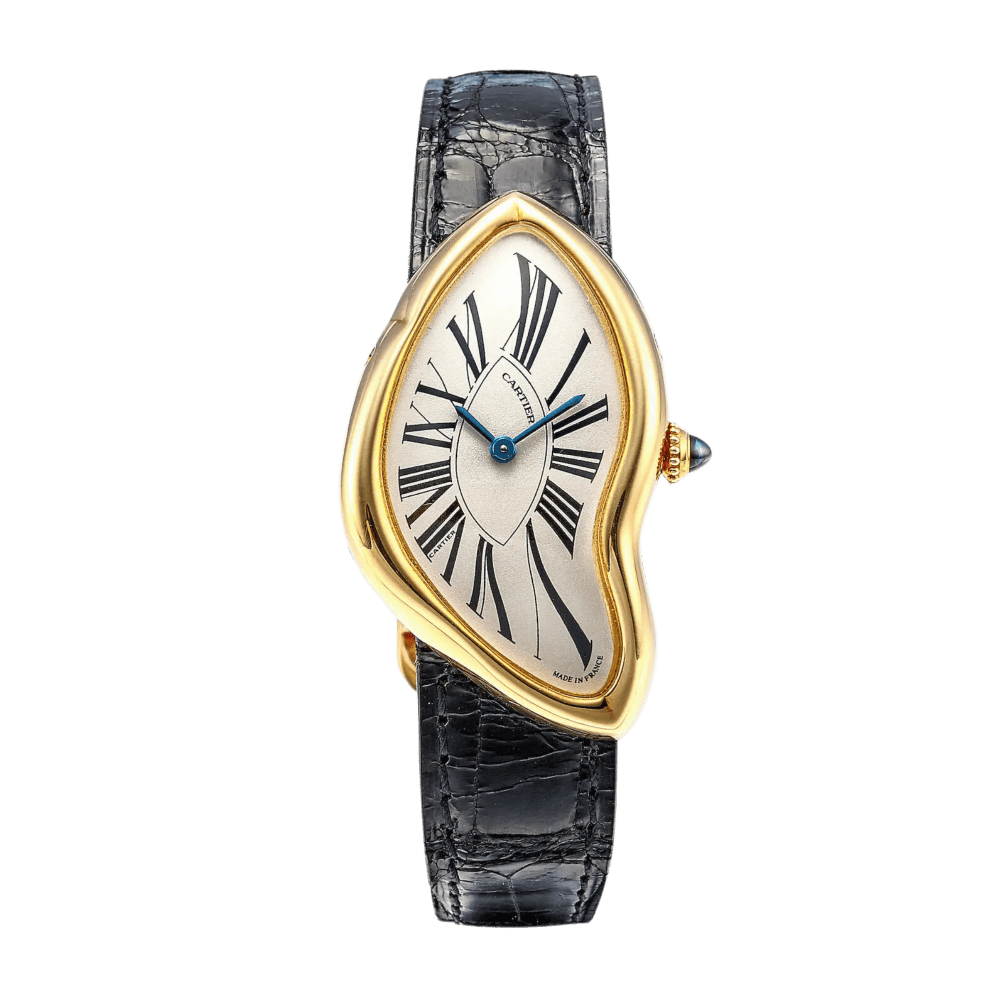 Cartier Crash de Cartier Yellow Gold White Dial 23mm 2463 - Make