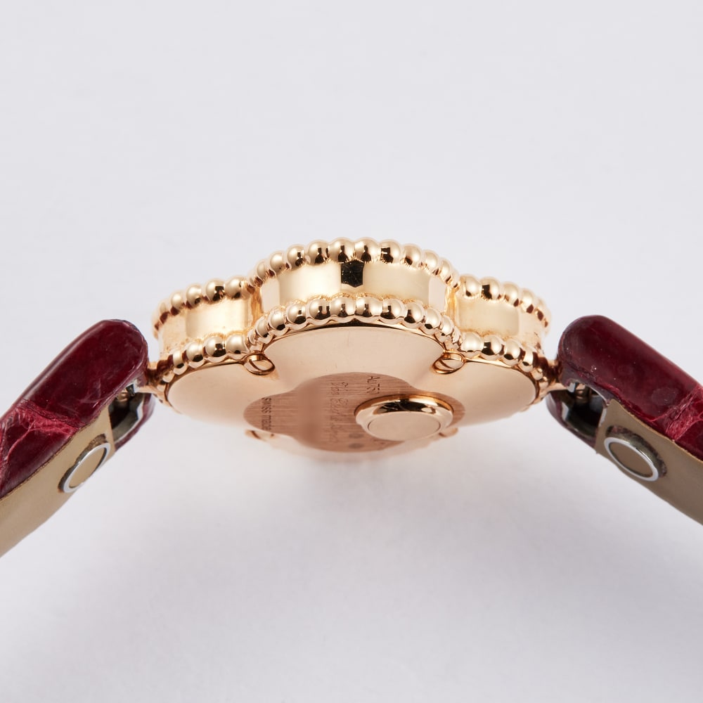 Van Cleef & Arpels Sweet Alhambra watch Rose Gold Mother of Pearl