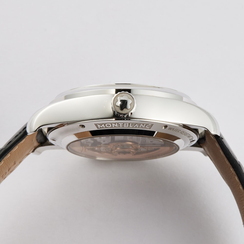 Montblanc Heritage Chronometrie ExoTourbillon White Gold Blue