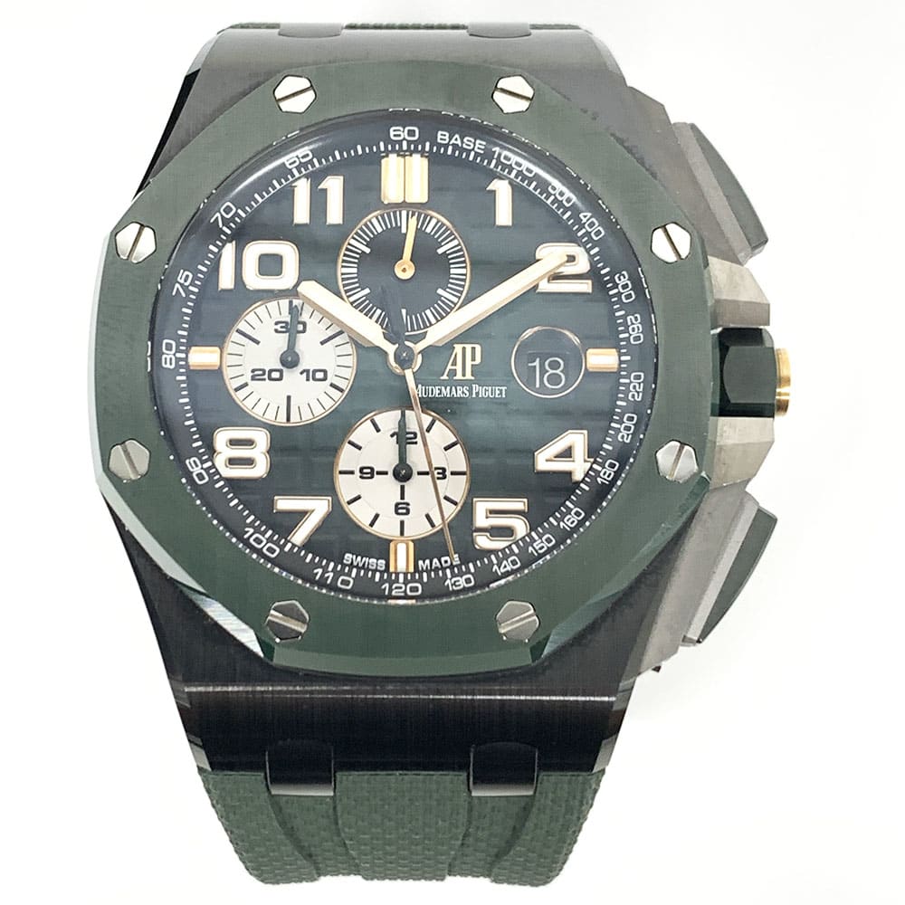 Audemars Piguet Royal Oak Offshore Ceramic Green Dial 44mm 26405CE