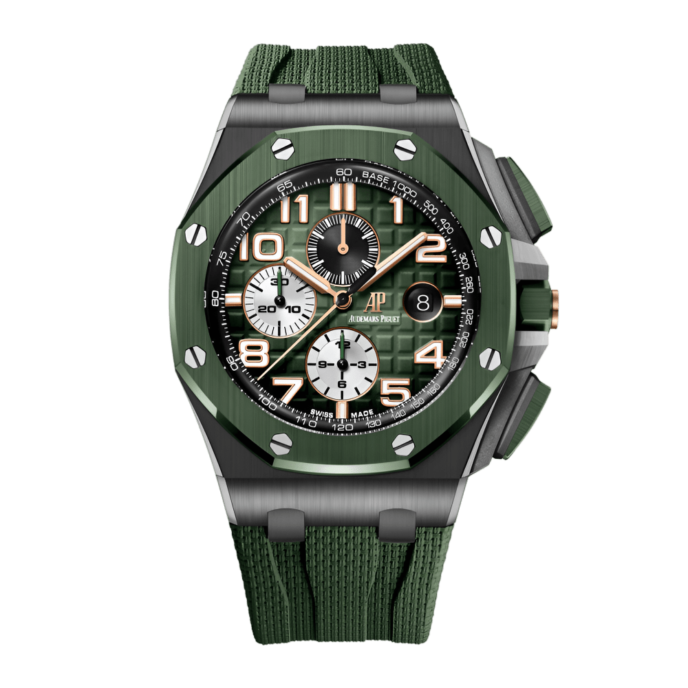 Audemars Piguet Royal Oak Offshore Ceramic Green Dial 44mm 26405CE
