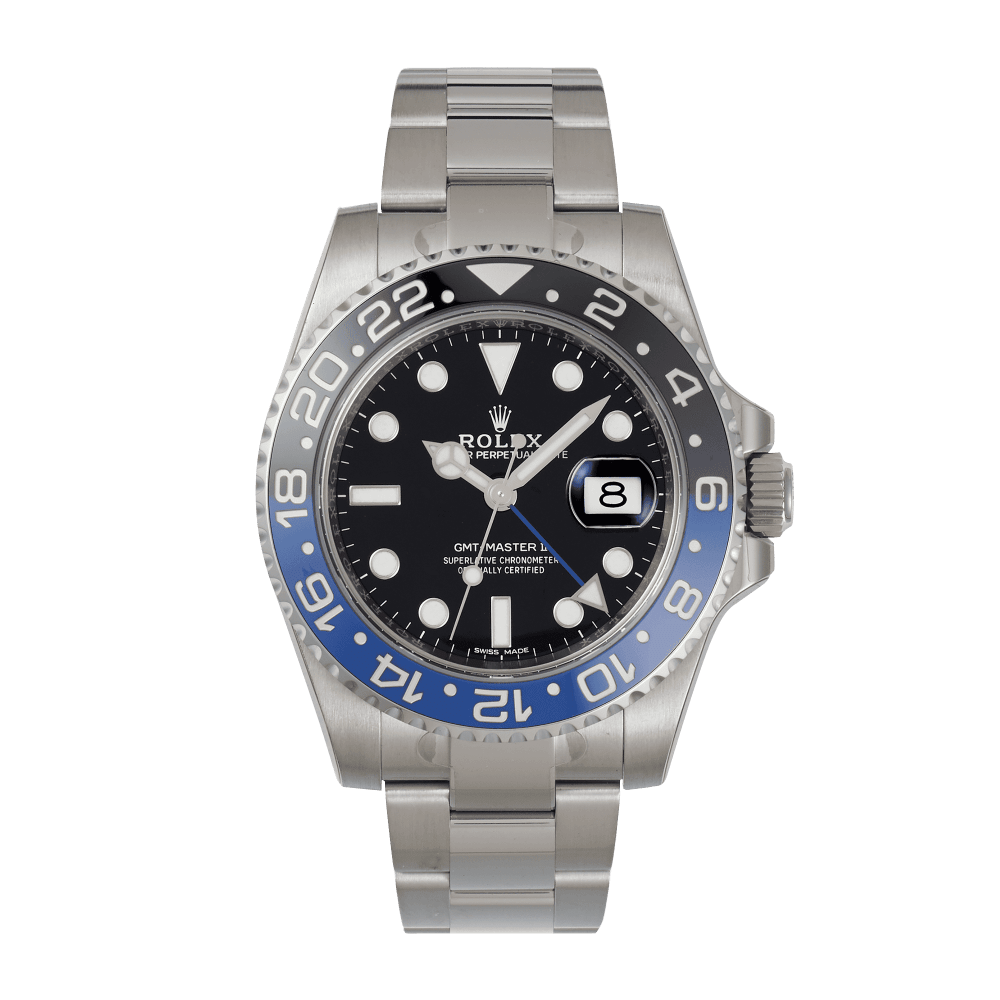 Rolex GMT-Master II Steel Black Dial 