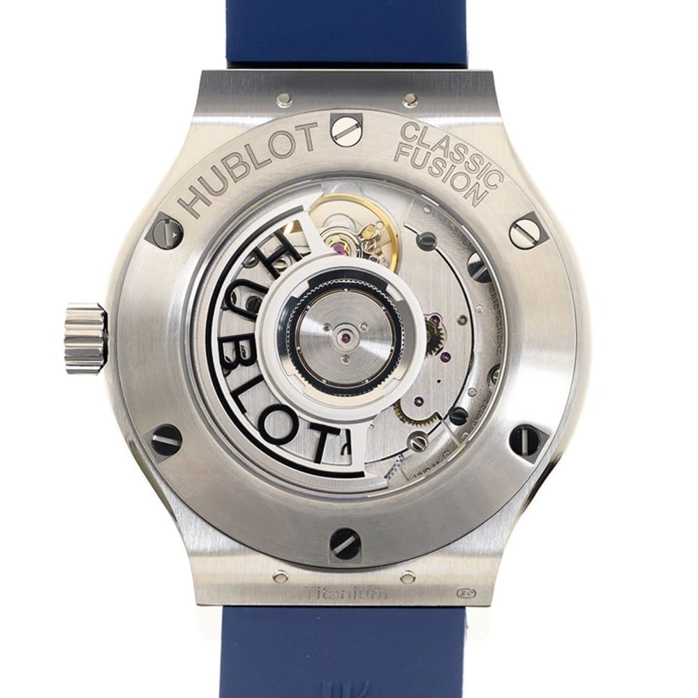 Hublot Classic Fusion Titanium Blue Dial 38mm 565.NX.7170.RX