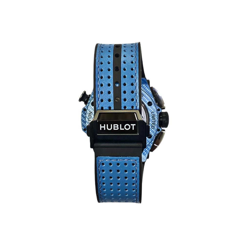 Hublot Big Bang Unico Golf Carbon Sky Blue Skeleton Dial 45mm 416