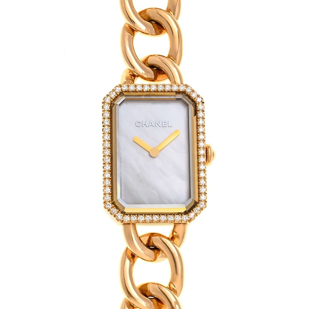 Chanel J12 Premiere Rose Gold Mother of Pearl Dial 20mm H4412