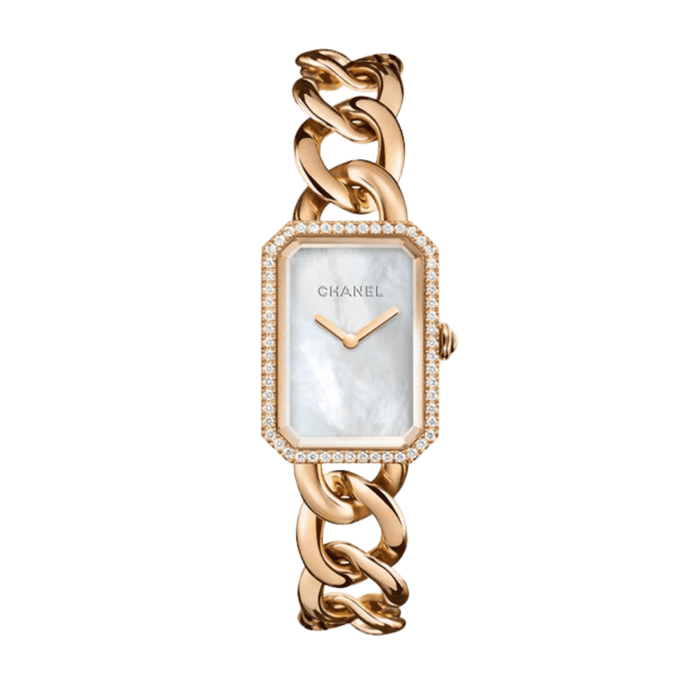 Chanel J12 Premiere Rose Gold Mother of Pearl Dial 20mm H4412