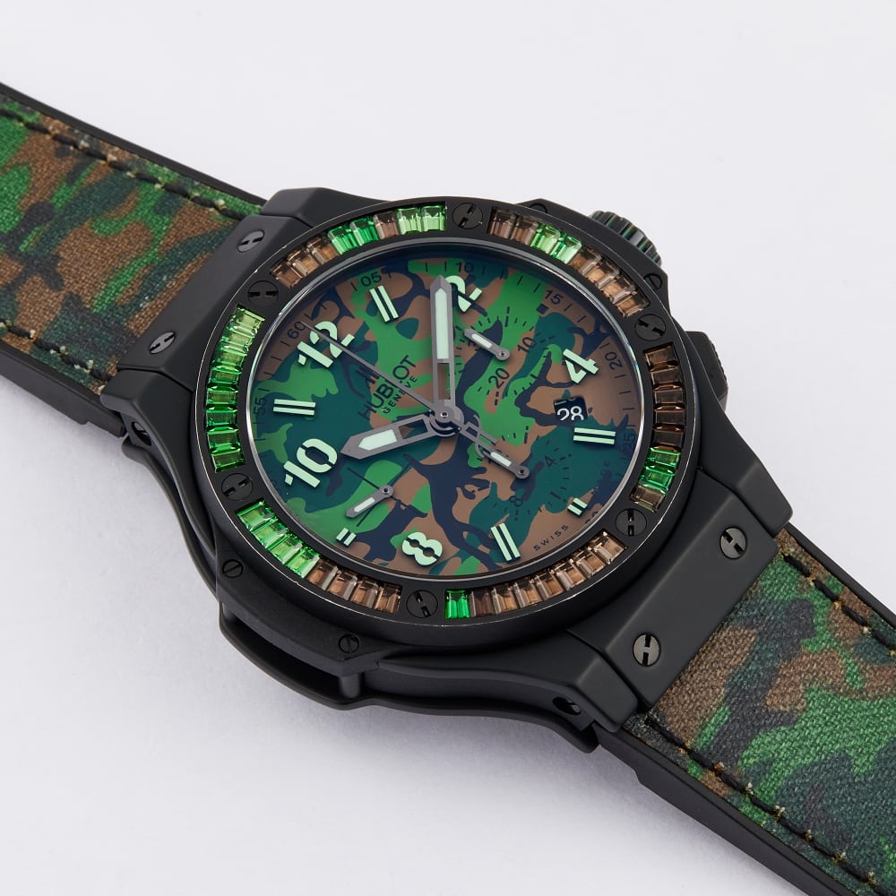 Hublot Big Bang Jungle Limited Edition Ceramic Camouflage Dial