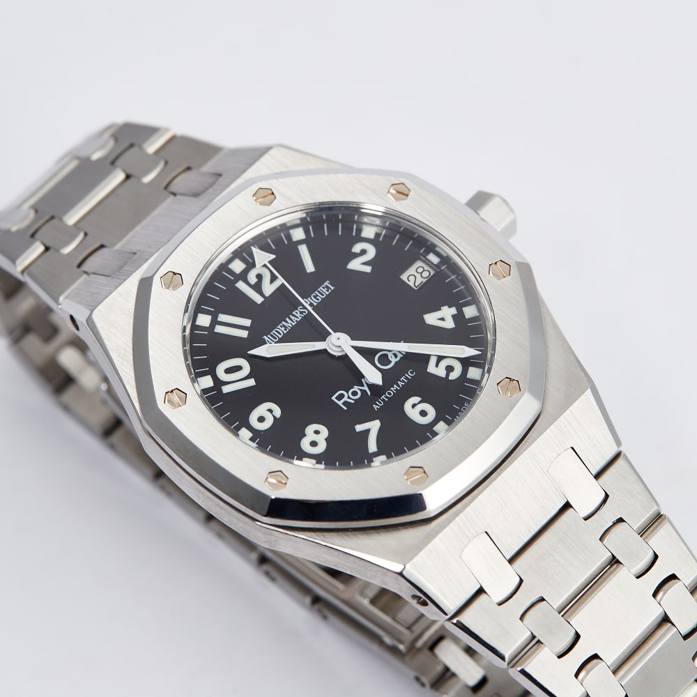 Audemars Piguet Royal Oak Steel Black Military Dial 36mm