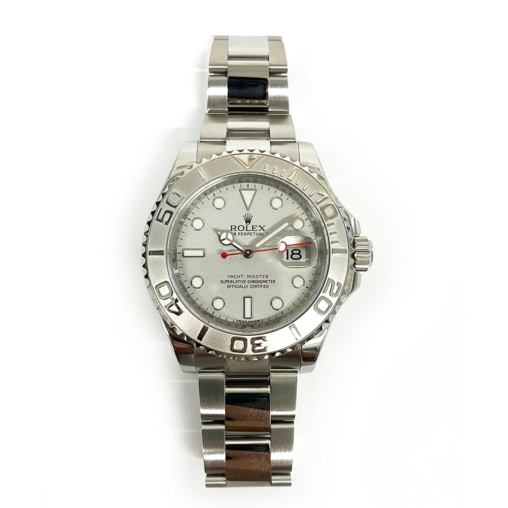 銀船　シルバー970 Rolex Yacht-Master Steel Silver Dial 40mm 116622-0002 - Make an