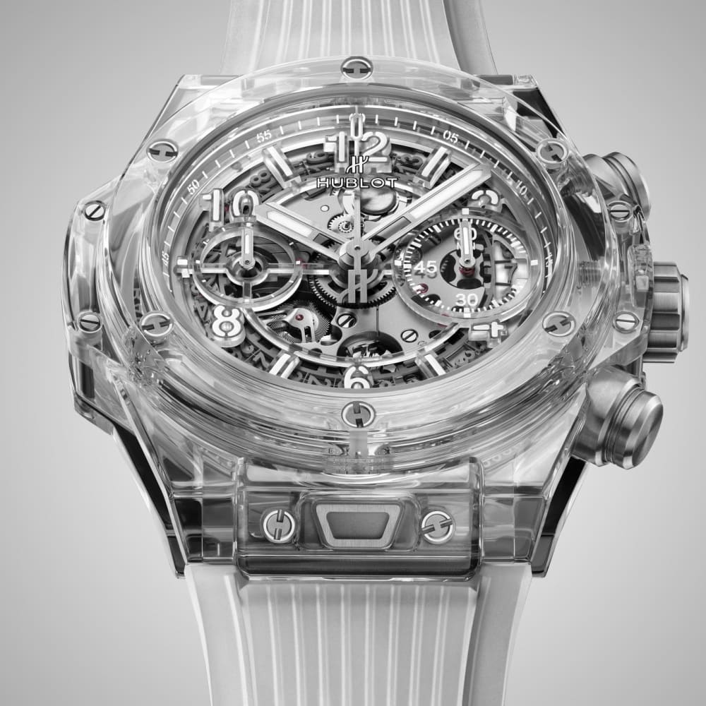 Hublot Big Bang Unico Sapphire Grey Skeleton Dial 42mm 441.JX.4802