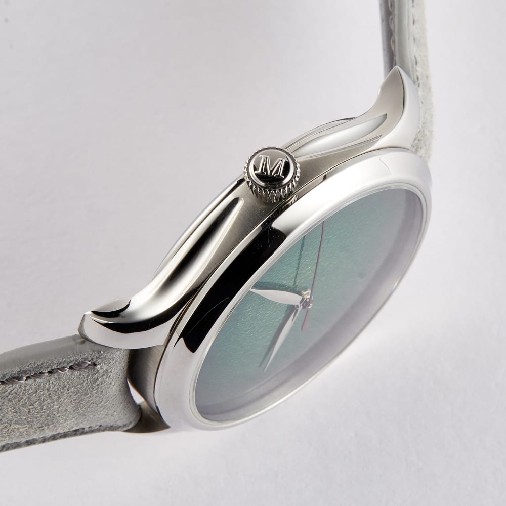 H. Moser & Cie. Endeavour Centre Seconds White Gold Green Dial