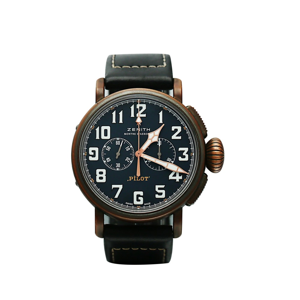 Zenith Pilot Type 20 Extra Special Chronograph Bronze Blue Dial