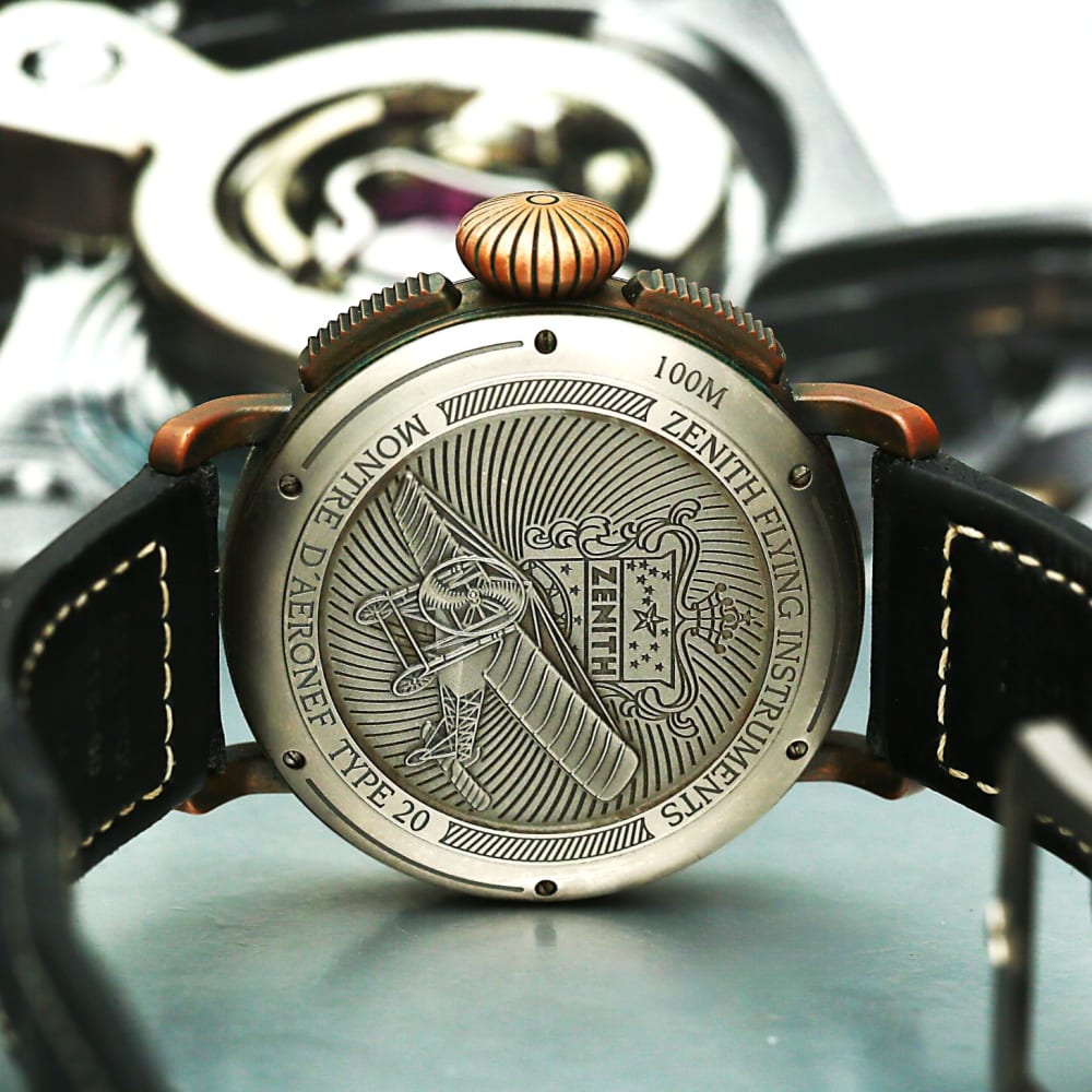 Zenith Pilot Type 20 Extra Special Chronograph Bronze Blue Dial