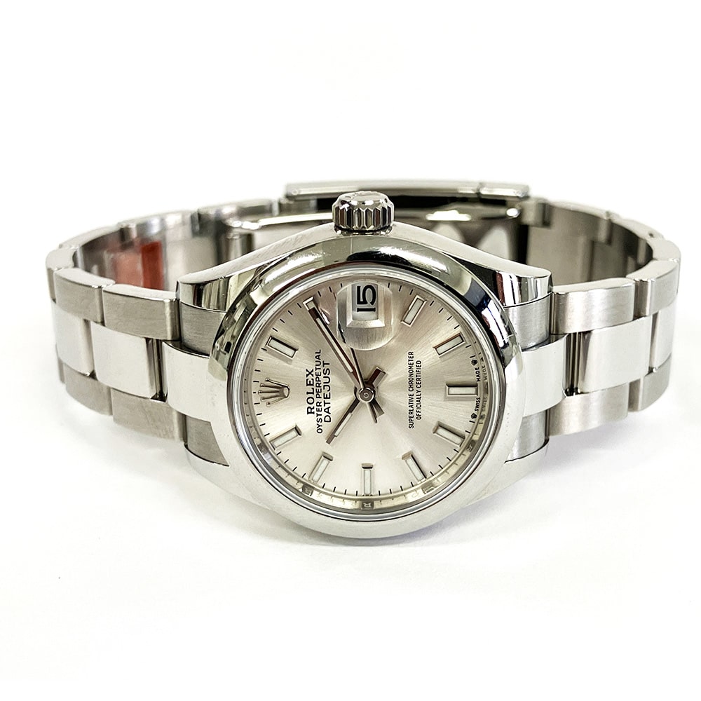 Rolex Lady-Datejust Steel Silver Dial 28mm 279160-0006 - Make an