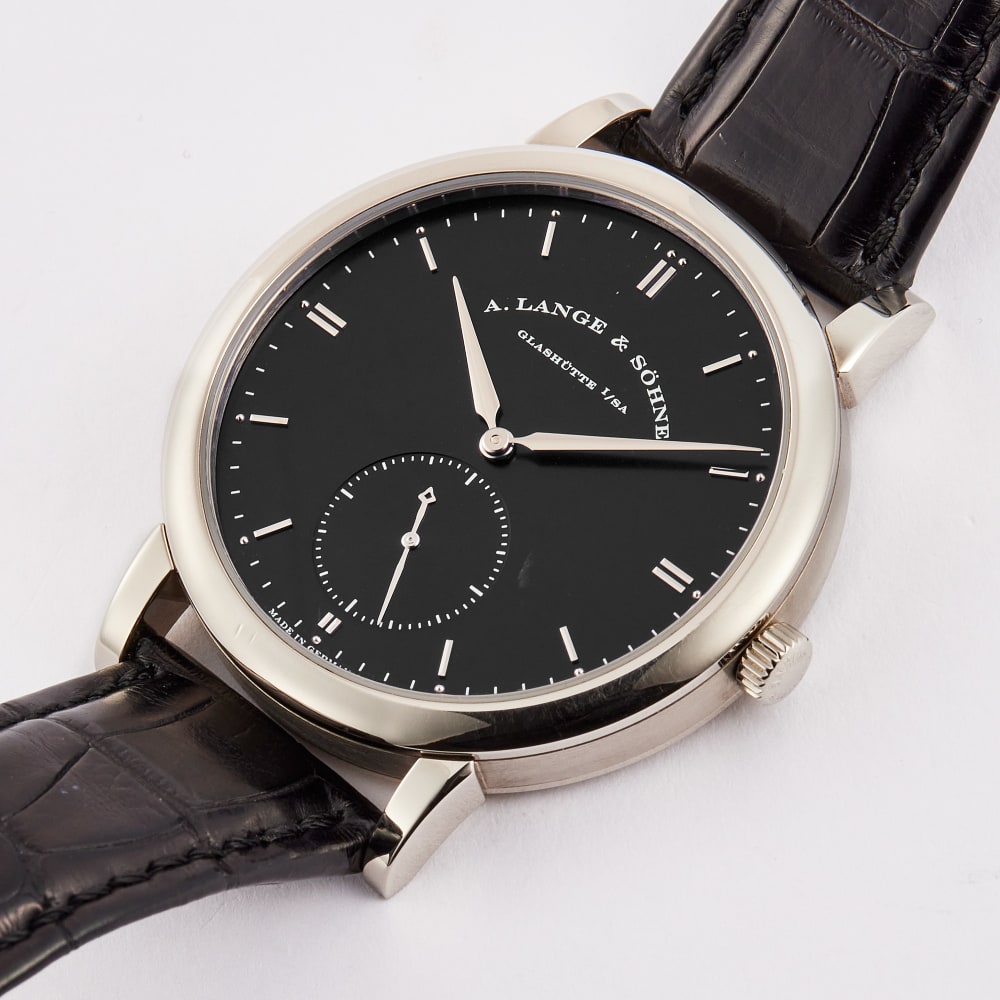 A. Lange & Söhne Grand Saxonia White Gold Black Dial 40mm 307.029