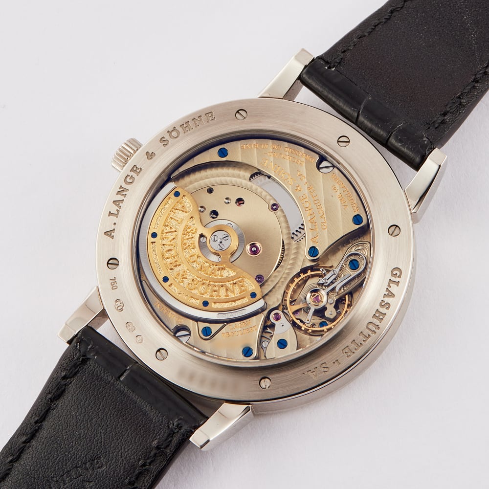 A. Lange & Söhne Grand Saxonia White Gold Black Dial 40mm 307.029