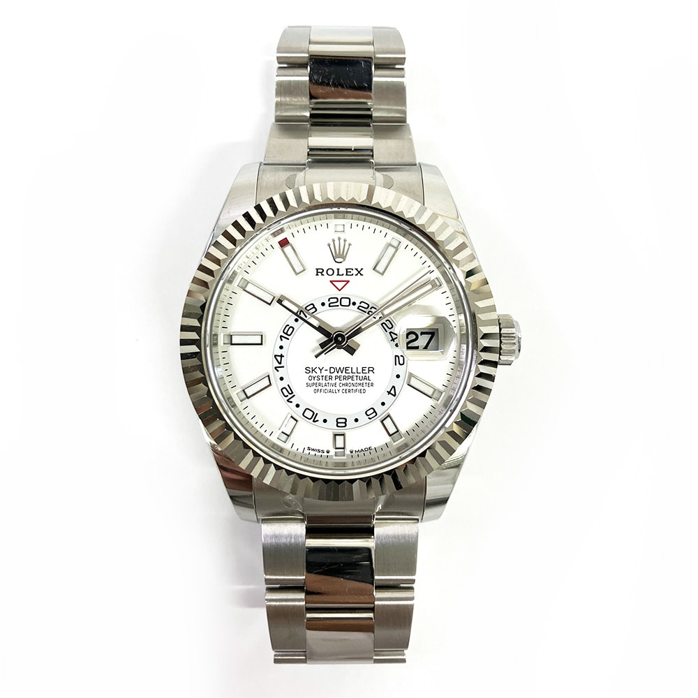 Rolex Sky-Dweller Steel White Dial 42mm 336934-0003 - Make an