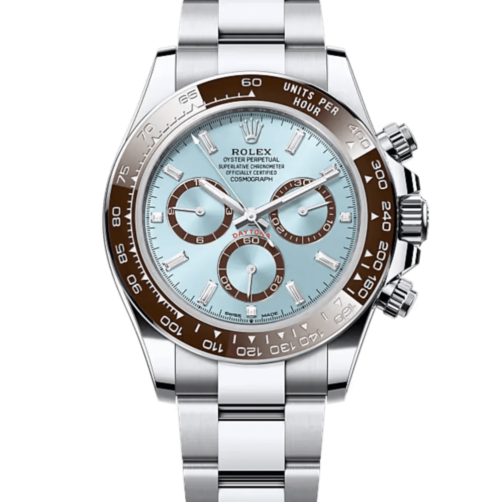 Rolex Daytona Platinum Ice Blue Dial 40mm 126506-0002 Make an