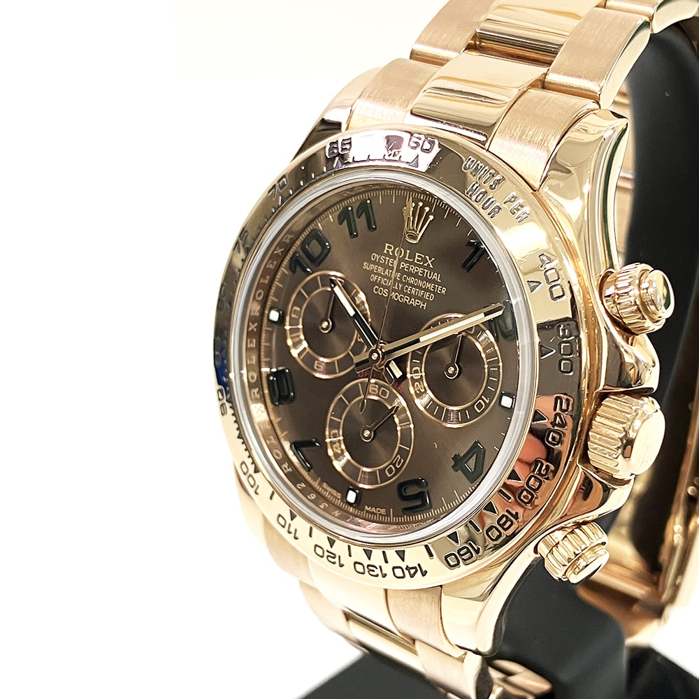 Rolex Daytona Rose Gold Brown Dial 40mm 116505-0004 - Make an