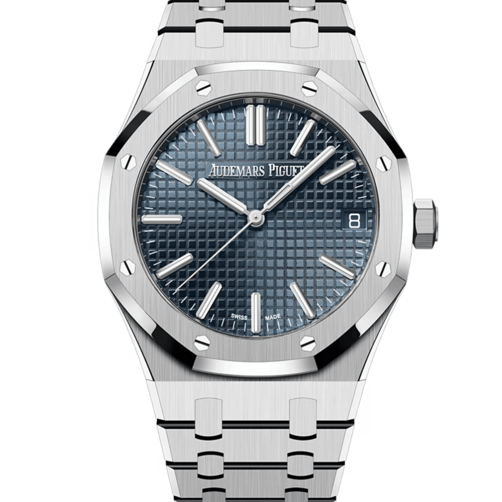 Audemars Piguet Royal Oak Selfwinding Steel Blue Dial 41mm 15510ST