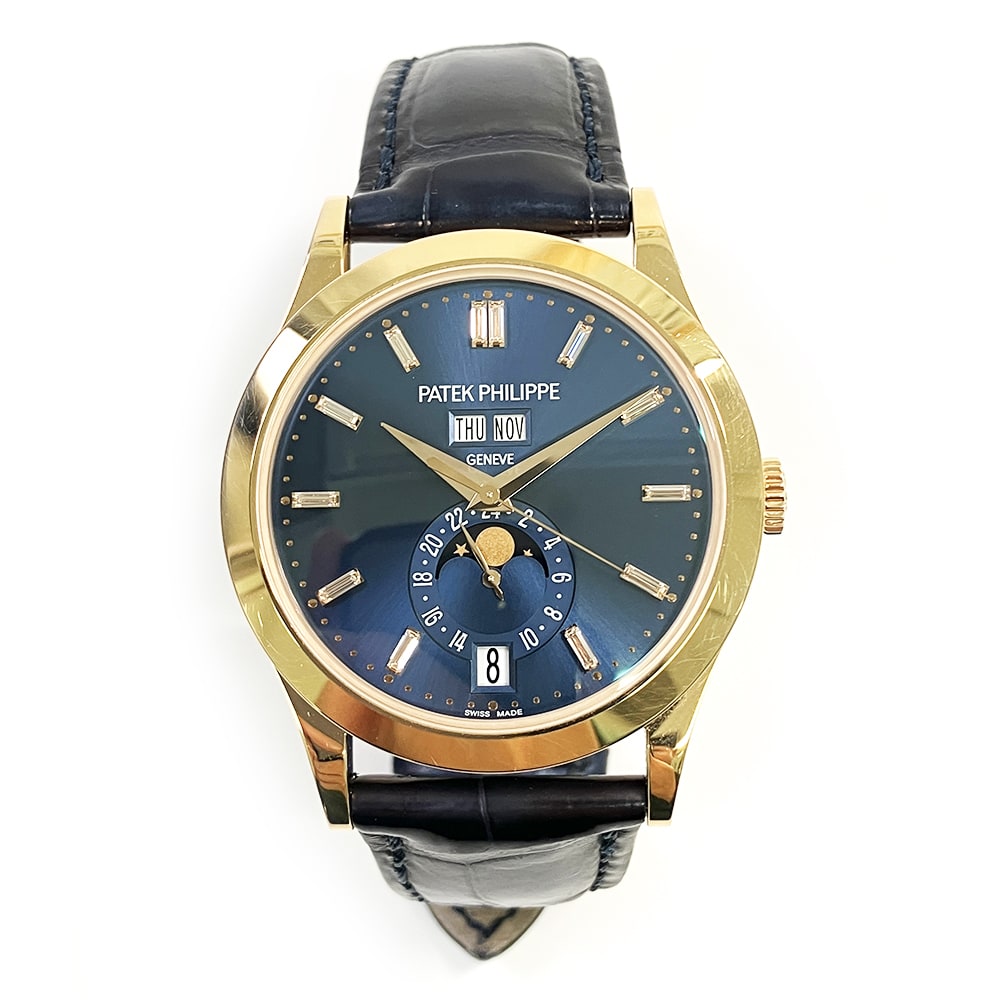 Patek Philippe Complications Annual Calendar Rose Gold Blue Dial