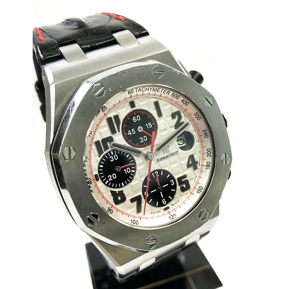 Audemars Piguet Royal Oak Offshore Chronograph Steel White Dial