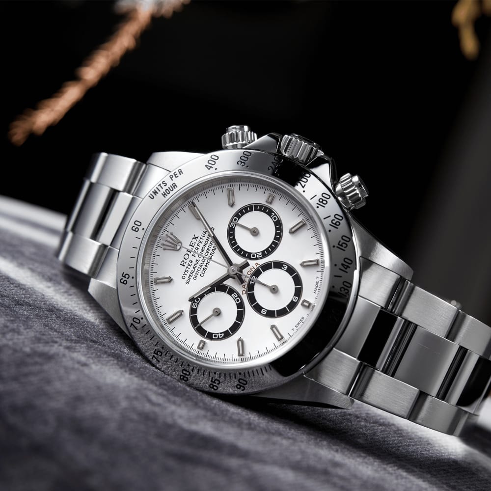 Rolex Daytona Steel White Dial 
