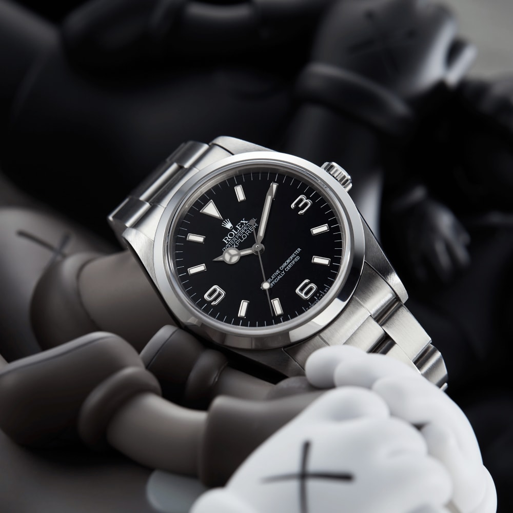 Rolex Vintage Explorer 1 Steel Black Dial 36mm 14270 - Make an