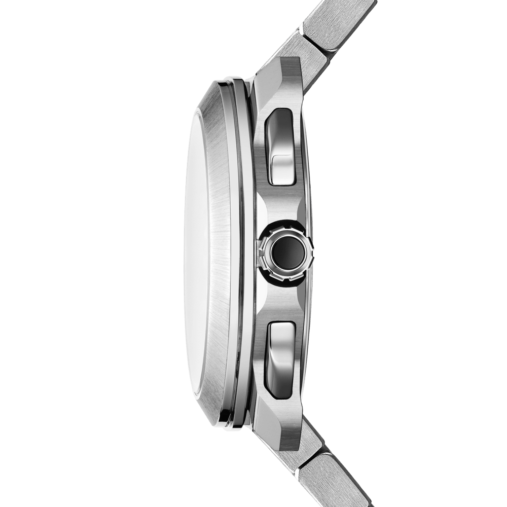 Bulgari Octa Roma Chronograph Steel Black Dial 42mm 103471 - Make