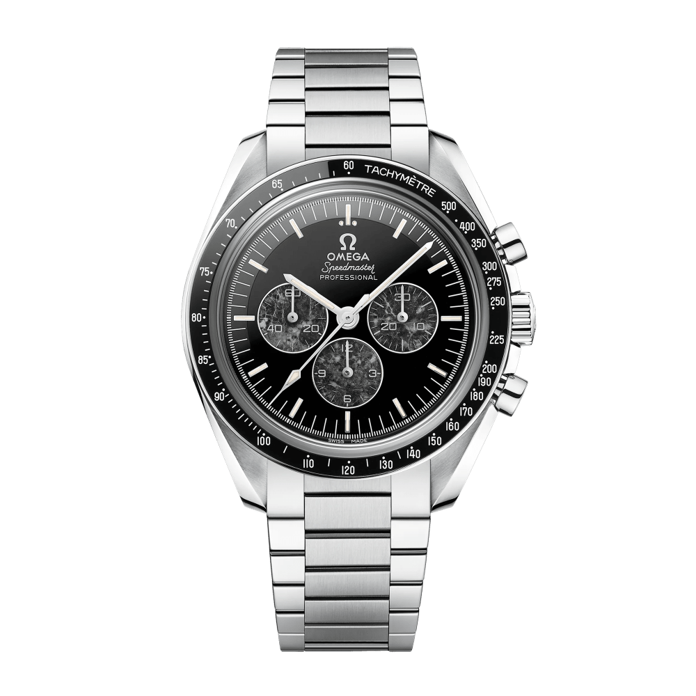 Omega Speedmaster Professional Moonwatch Platinum Black Dial