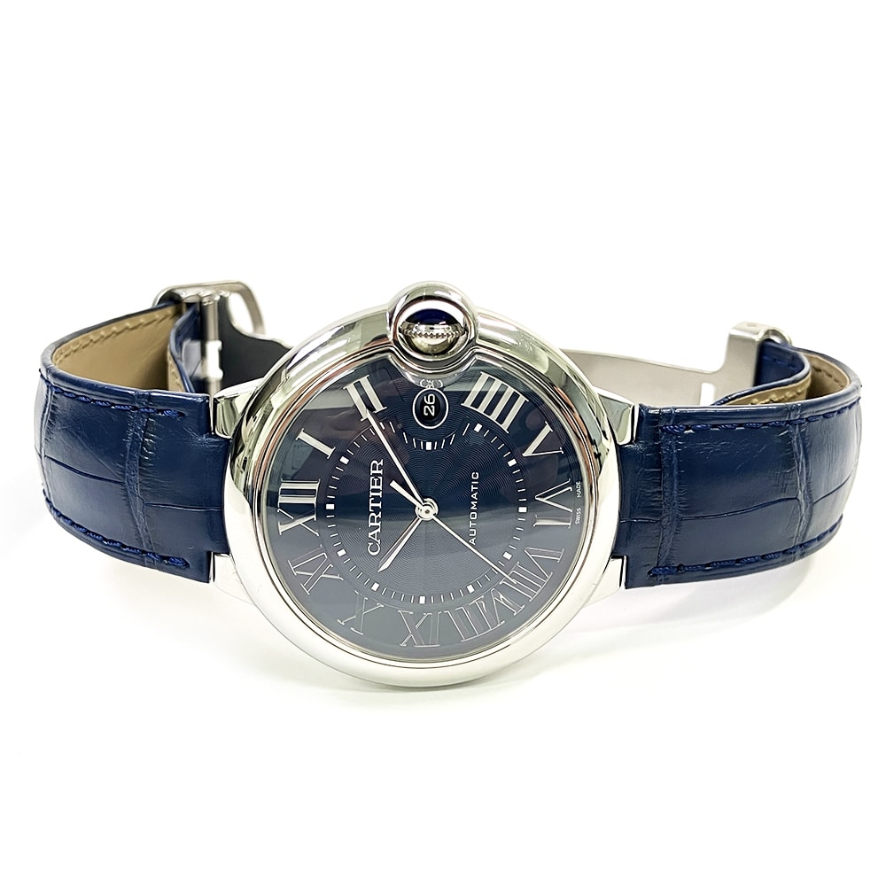 Cartier Ballon Bleu de Cartier Steel Blue Dial 42mm WSBB0025