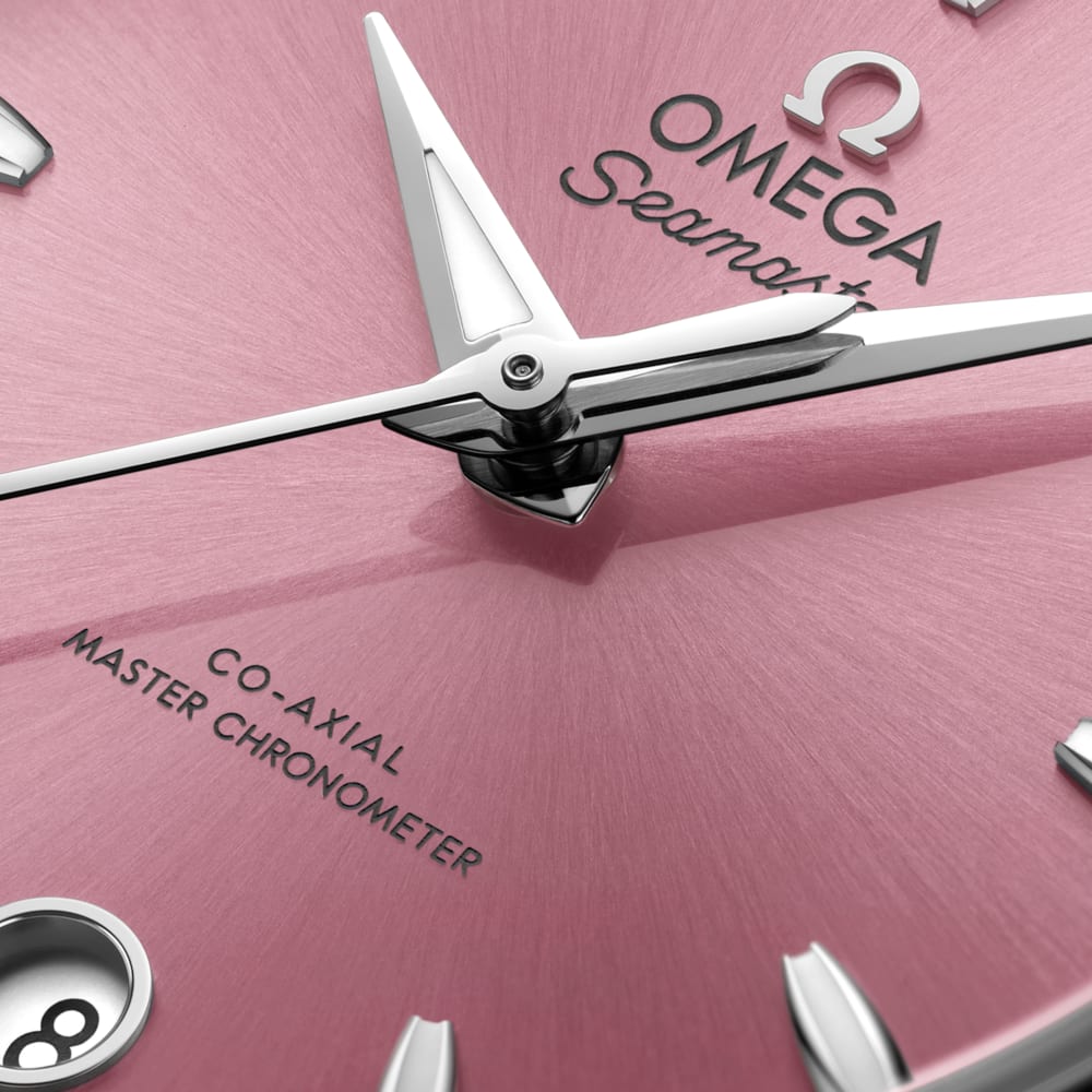 Omega Aqua Terra Steel Pink Dial 34mm 220.10.34.20.10.003 - Make