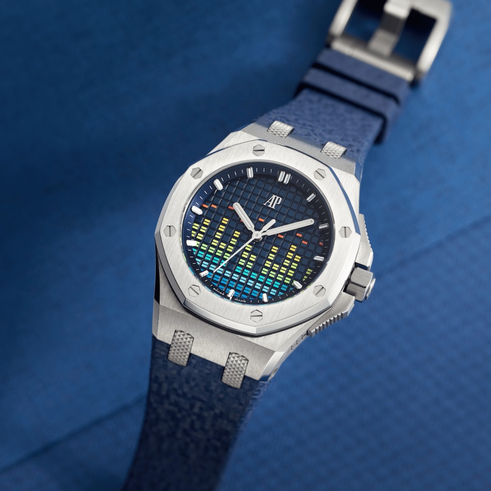 Audemars Piguet Royal Oak Offshore Music Edition Titanium Blue