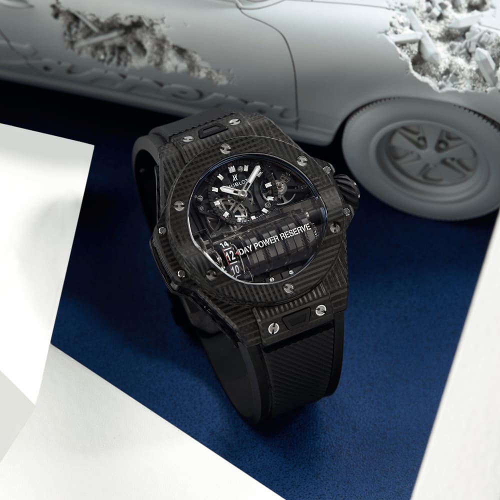 時計 hublot Classic Fusion Titanium Black Shiny on Rubber 42 mm | Hublot