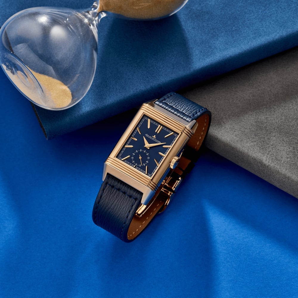 Jaeger-LeCoultre Reverso Tribute Duoface Fagliano Rose Gold 47mm