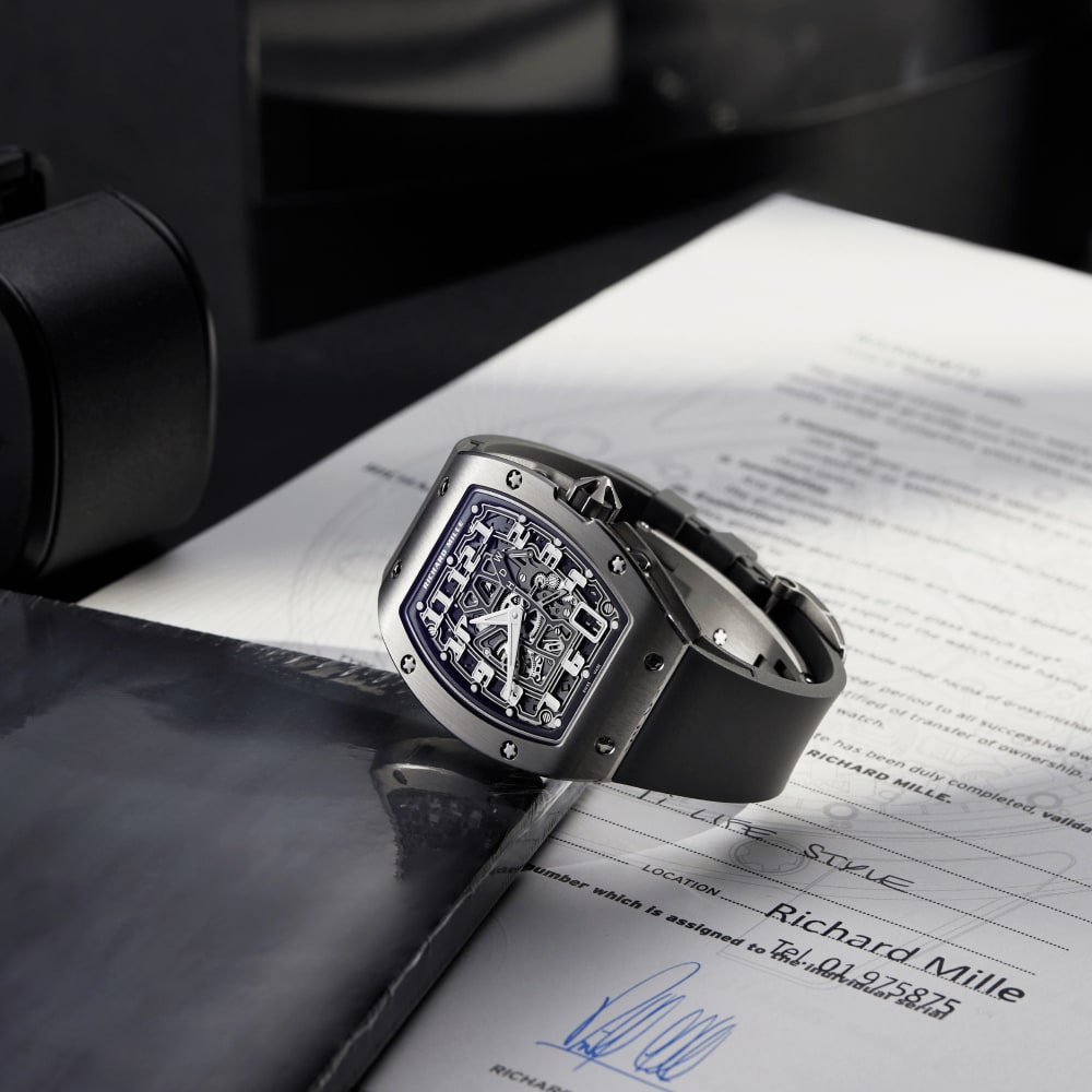 Richard Mille RM67-01 Extra-Flat Titanium 47mm RM67-01 - Make an