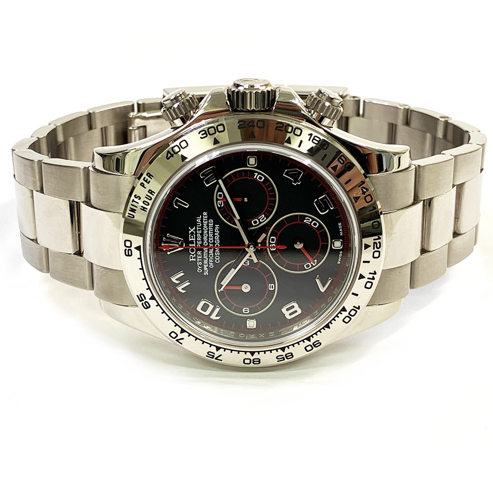 Rolex Daytona White Gold Black Racing Dial 40mm 116509-0036