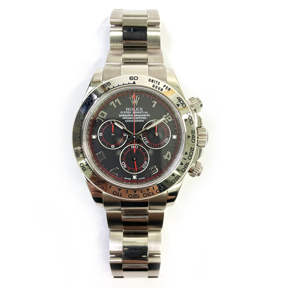 Rolex Daytona White Gold Black Racing Dial 40mm 116509-0036