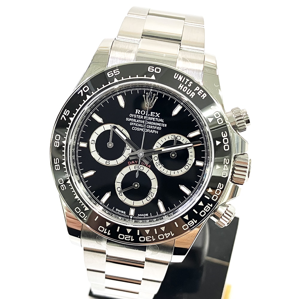 開店祝い Rolex Daytona Steel Black Dial 40mm 126500LN-0002 - Make an その他