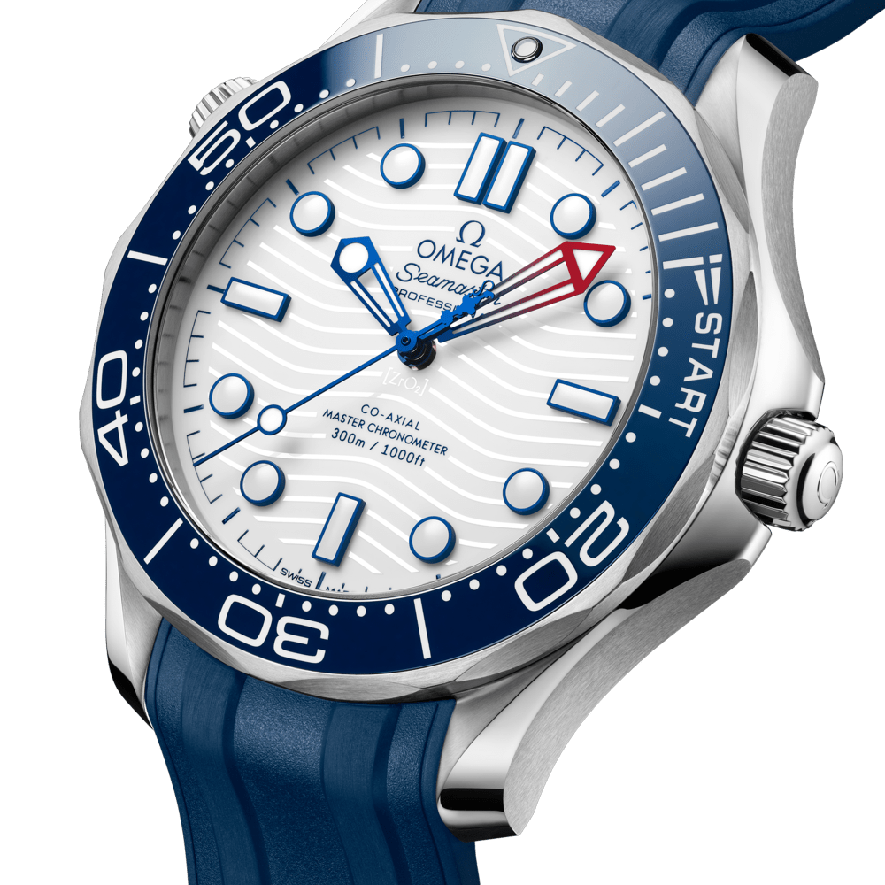 Omega Seamaster Diver 300m America's Cup Edition Steel White Dial