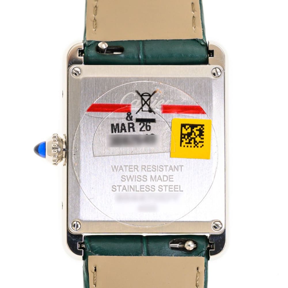 Cartier Tank Must Steel Green Dial 25mm WSTA0056 - Make an offer