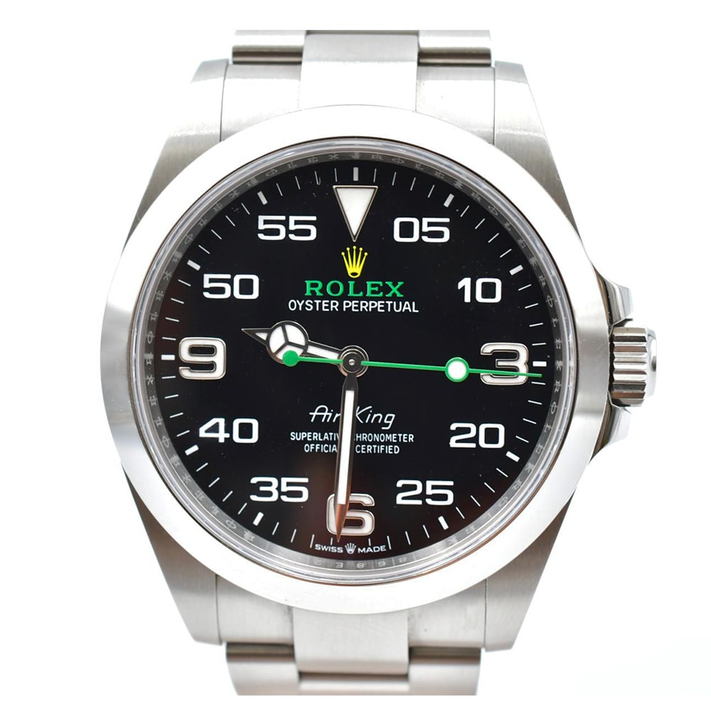 Rolex Air-King Steel Black Dial 40mm 126900-0001 - Make an