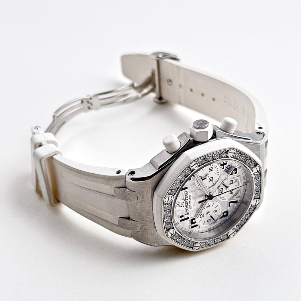 Audemars Piguet Royal Oak Offshore Lady Chronograph Steel Diamond